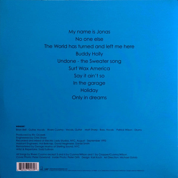 Weezer : Weezer (LP, Album, Ltd, RE, Blu)