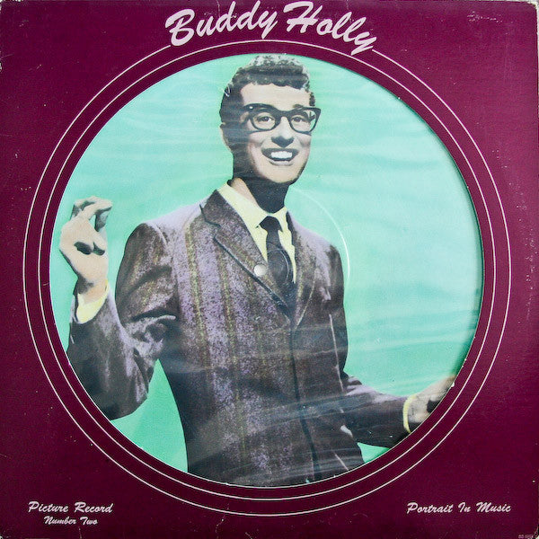 Buddy Holly : Portrait In Music - Picture Record Number Two (12", Comp, Mono, Pic)