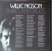 Willie Nelson : Phases And Stages (LP, Album, Club, RE, Red)