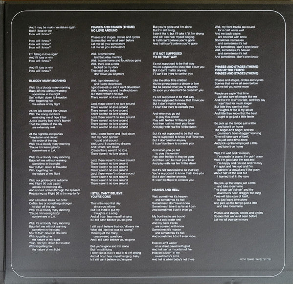 Willie Nelson : Phases And Stages (LP, Album, Club, RE, Red)