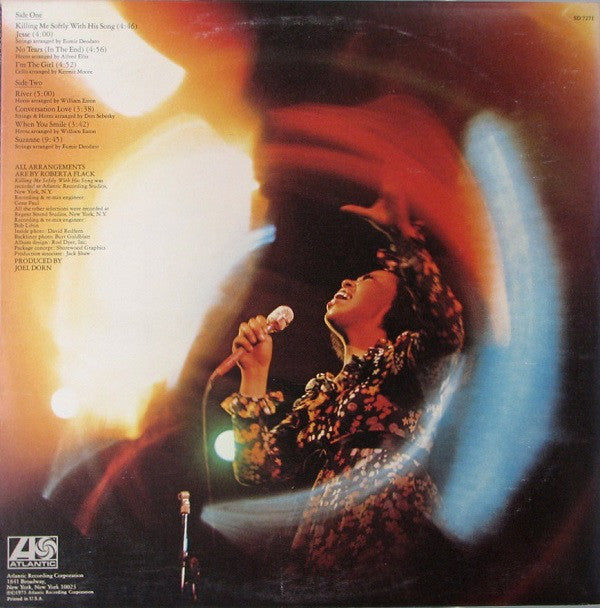 Roberta Flack : Killing Me Softly (LP, Album, MO )