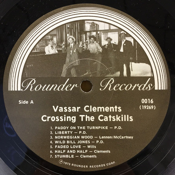 Vassar Clements : Crossing The Catskills (LP, Album, Wak)