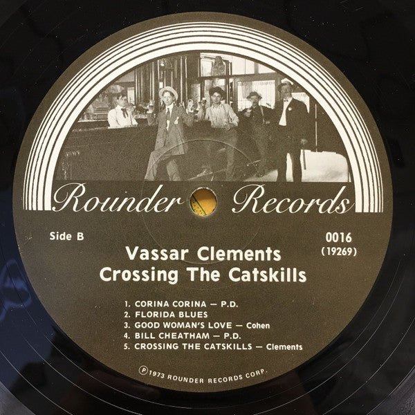 Vassar Clements : Crossing The Catskills (LP, Album, Wak)