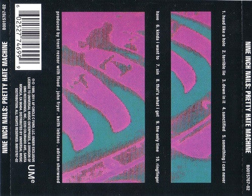 Nine Inch Nails : Pretty Hate Machine (CD, Album, RE)