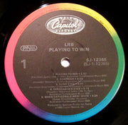 Little River Band : Playing To Win (LP, Album, Jac)