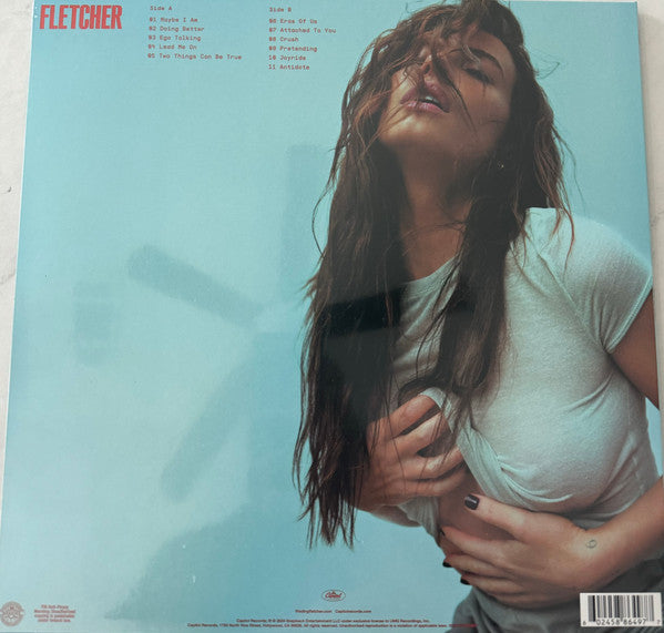 Fletcher (19) : In Search Of The Antidote (LP, Album, Ltd, Mil)