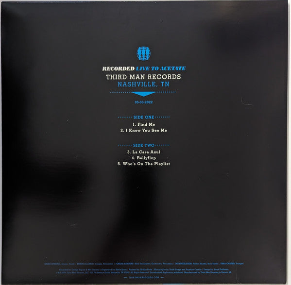 Kassa Overall : Live At Third Man Records (LP, Album)