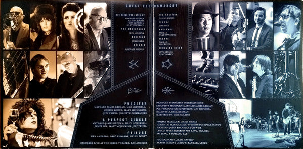Puscifer, A Perfect Circle, Failure : Cinquanta - A 50th Birthday Celebration For Maynard James Keenan – Live (2xLP, Comp, Ltd, Num, Cle)