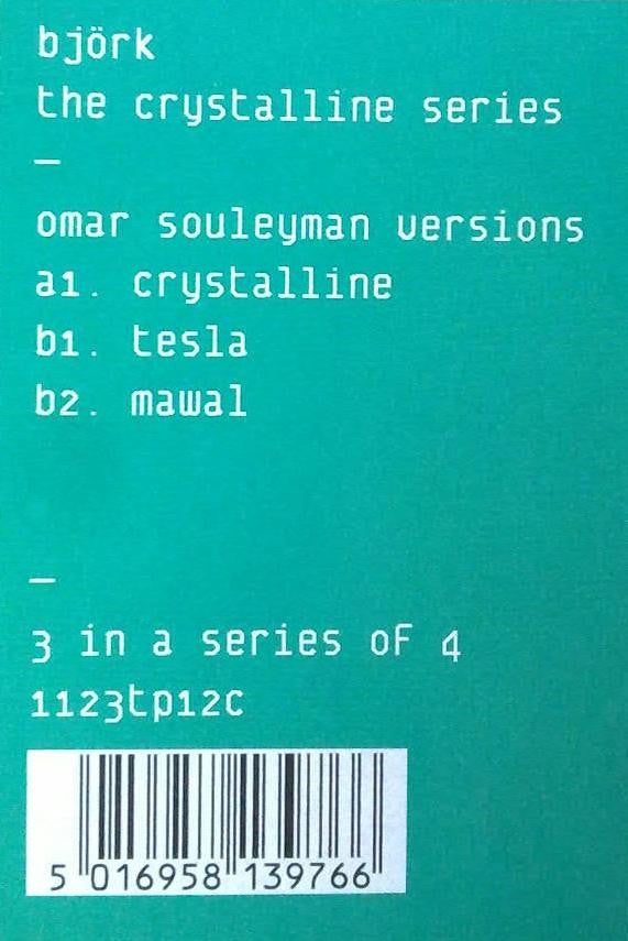 Björk : The Crystalline Series (Omar Souleyman Versions) (12", Single)