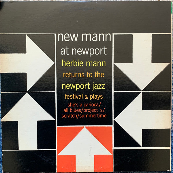 Herbie Mann : New Mann At Newport (LP, Album, Mon)