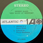 Herbie Mann : New Mann At Newport (LP, Album, Mon)