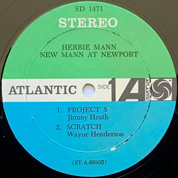 Herbie Mann : New Mann At Newport (LP, Album, Mon)
