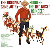the album cover for Gene Autry - Rudolph The Red-Nosed Reindeer [Colored Vinyl] [Limited Edition] (Red)