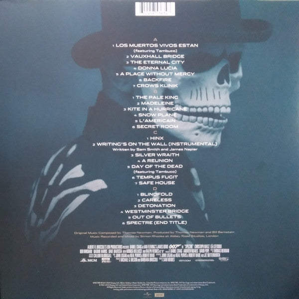 Thomas Newman : Spectre (Original Motion Picture Soundtrack) (2xLP, Album, Ltd, RE, Whi)