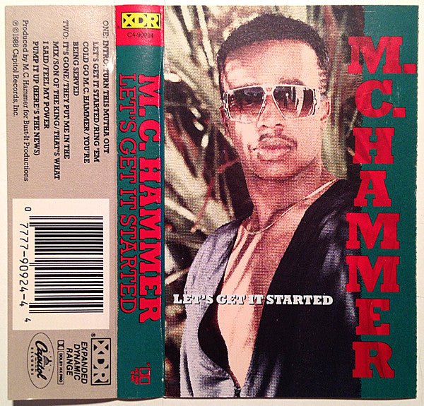 M.C. Hammer* : Let's Get It Started (Cass, Album, Dol)