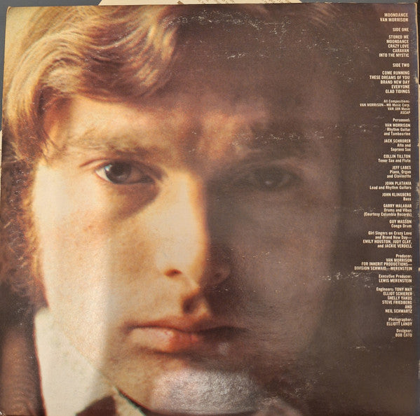 Van Morrison : Moondance (LP, Album, Gat)