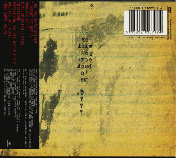 Radiohead : I Might Be Wrong - Live Recordings (CD, EP, RE, Dig)