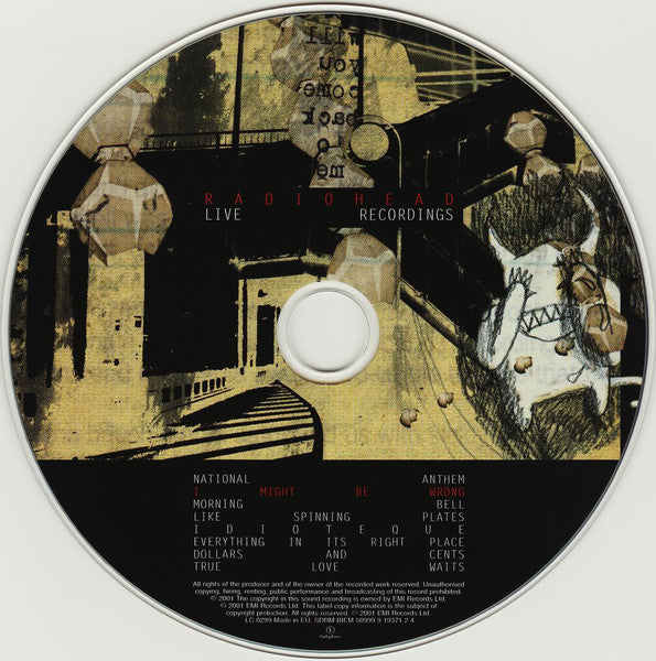 Radiohead : I Might Be Wrong - Live Recordings (CD, EP, RE, Dig)