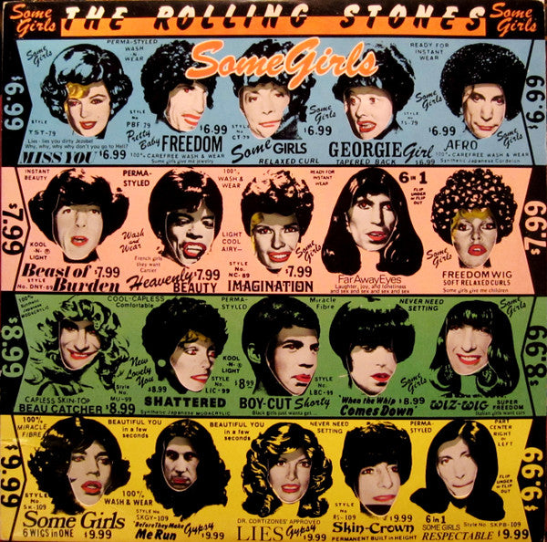 The Rolling Stones : Some Girls (LP, Album, 1st)