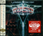 the album cover for Vinnie Vincent - Vinnie Vincent Invasion
