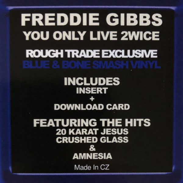 Freddie Gibbs : You Only Live 2wice (LP, Album, Ltd, Blu)