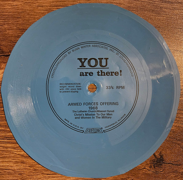 No Artist : You Are There! Armed Forces Offering 1968 (5½", Fle)