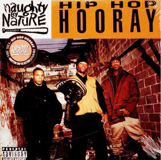 Naughty By Nature : Hip Hop Hooray / Written On Ya Kitten (7", Single)