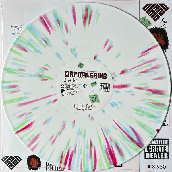 Mickey Diamond & Camoflauge Monk : Capital Gains (LP, Ltd, Num, 3-C)