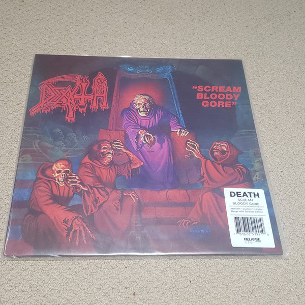 Death (2) : Scream Bloody Gore (LP, Album, Dlx, Ltd, RE, RM, RP, S/Edition, Cus)