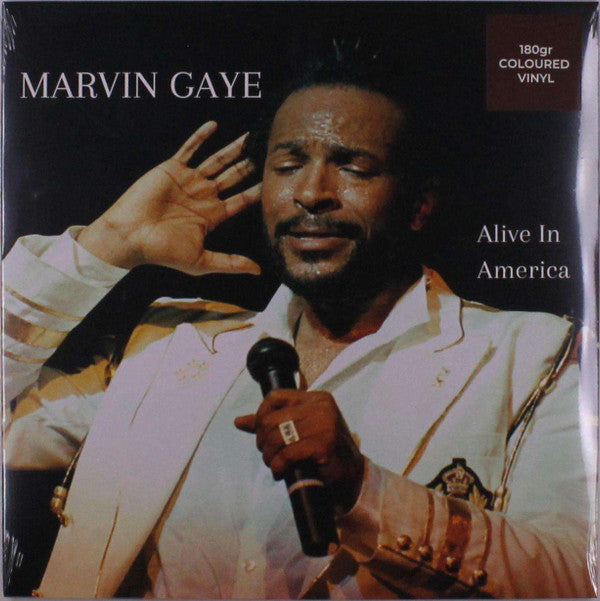 Marvin Gaye : Alive In America (2xLP, Gol)