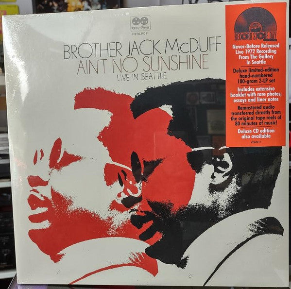 Brother Jack McDuff : Ain't No Sunshine - Live In Seattle (2xLP, Album, RSD, Ltd, Num)