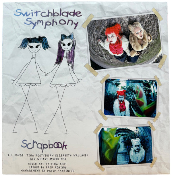 Switchblade Symphony : Scrapbook (LP, Ltd, Pin)