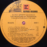 The Mothers Of Invention* : Burnt Weeny Sandwich (LP, Album, RE, Win)