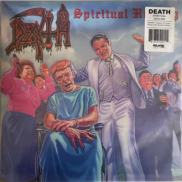 Death (2) : Spiritual Healing (LP, Album, Dlx, Ltd, RE, RM, RP, S/Edition, Cus)