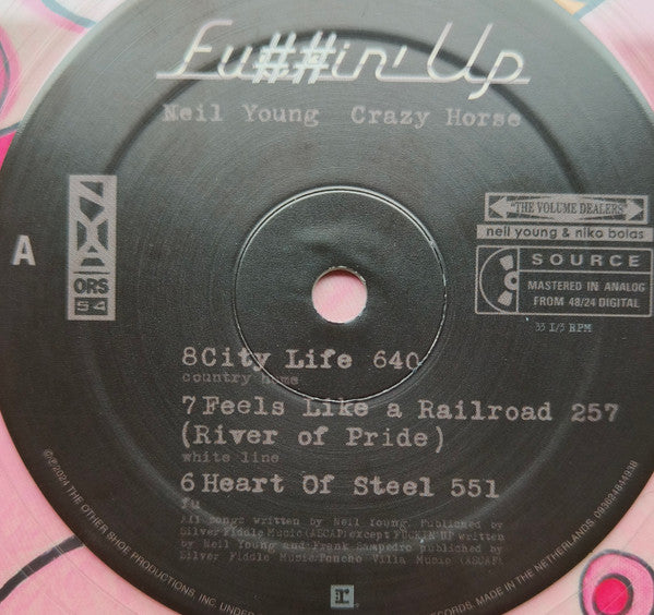 Neil Young & Crazy Horse : Fu##in' Up (2xLP, Album, RSD, Ltd, Cle)