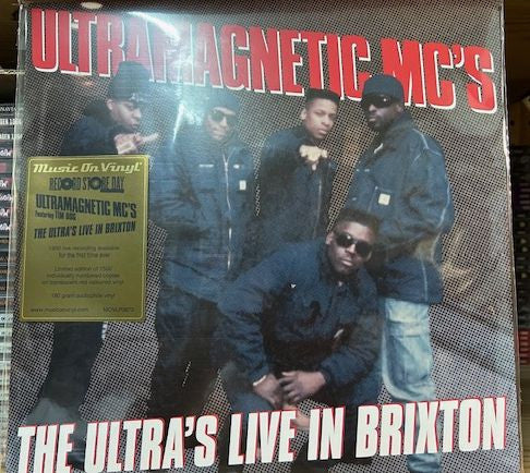 Ultramagnetic MC's : The Ultra's Live In Brixton  (LP, Album, RSD, Ltd, Num, Red)