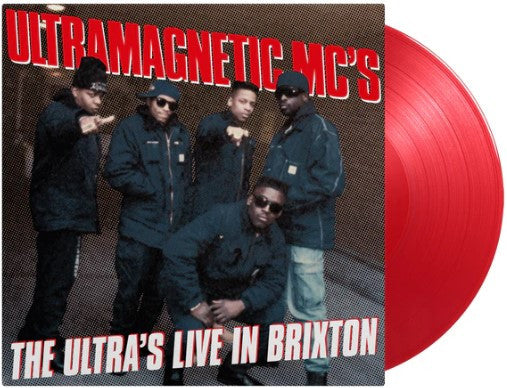 Ultramagnetic MC's : The Ultra's Live In Brixton  (LP, Album, RSD, Ltd, Num, Red)