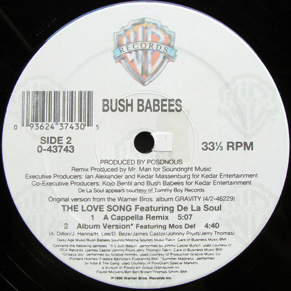 Bush Babees* : The Love Song (The Remix) (12")