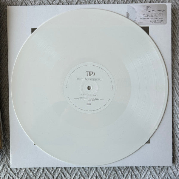 Taylor Swift : The Tortured Poets Department  (2xLP, Album, S/Edition, Whi)