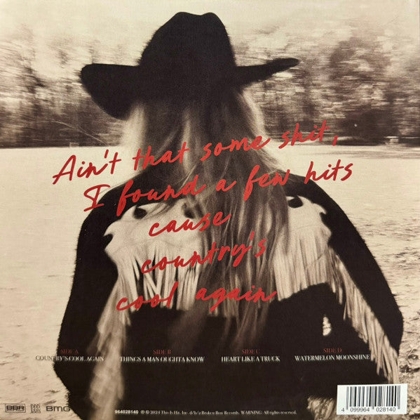 Lainey Wilson : Ain’t That Some Shit, I Found A Few Hits Cause Country’s Cool Again (2x7", RSD, Ltd)
