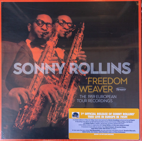 Sonny Rollins : Freedom Weaver (The 1959 European Tour Recordings) (4xLP, Comp + Box, RSD, Ltd, Num)