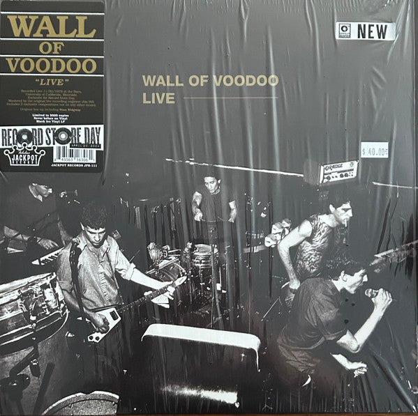 Wall Of Voodoo : Live (LP, Album, RSD, Ltd, Bla)