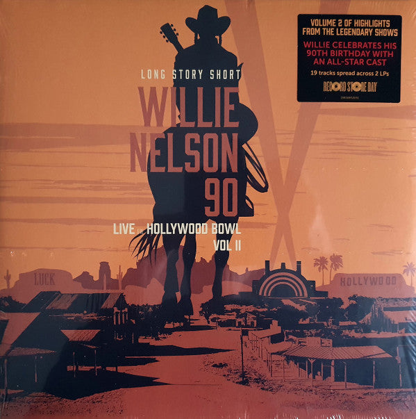 Various : Long Story Short: Willie Nelson 90 (Live At The Hollywood Bowl Vol. II) (2xLP, RSD)