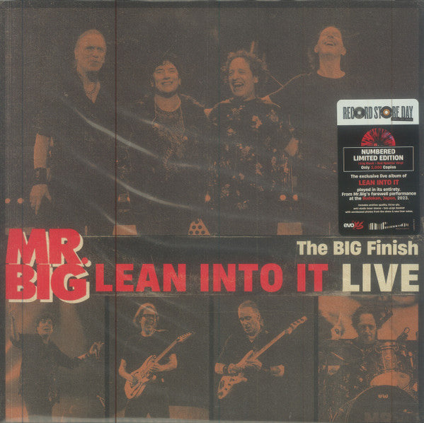 Mr. Big : The Big Finish-Lean Into It Live (LP, RSD, Ltd, Num, Red)