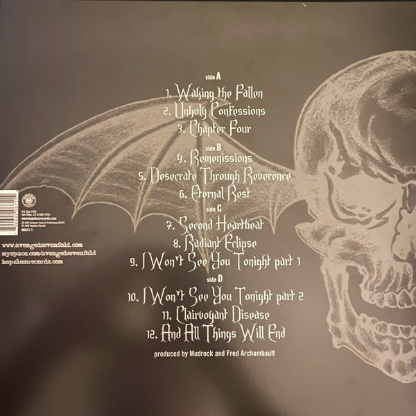 Avenged Sevenfold : Waking The Fallen (2xLP, Album, Ltd, RE, Yel)