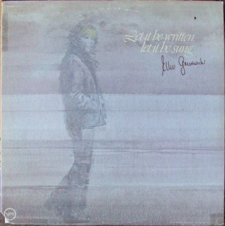 Ellie Greenwich : Let It Be Written, Let It Be Sung (LP, Album)
