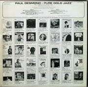 Paul Desmond : Pure Gold Jazz (LP, Album, RE)