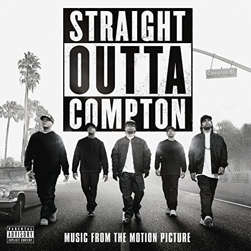 the album cover for Straight Outta Compton [Movie] - Straight Outta Compton: Music From The Motion Picture [2 LP]