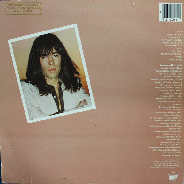 Nigel Olsson : Changing Tides (LP, Album, Pit)