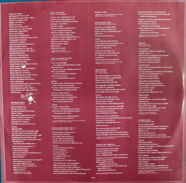 Nigel Olsson : Changing Tides (LP, Album, Pit)